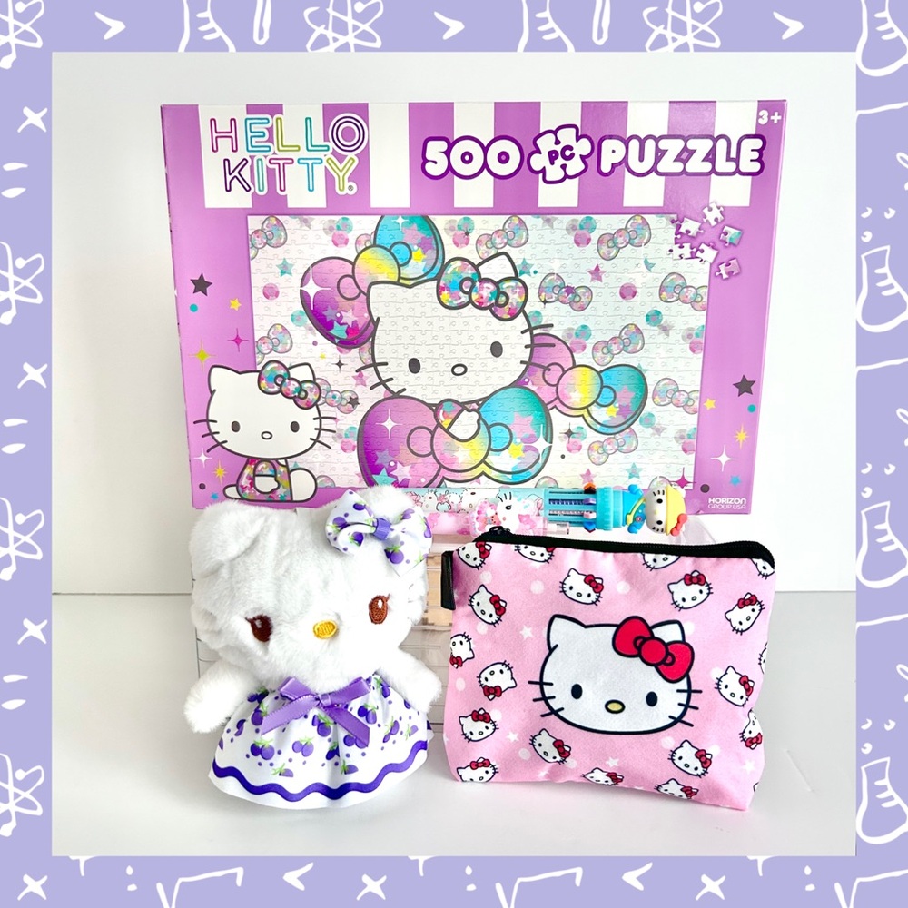 💝(HK372) Hello Kitty Adorable 5-Piece Puzzle Bundle!